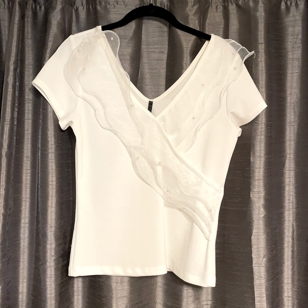 White Pearl Blouse